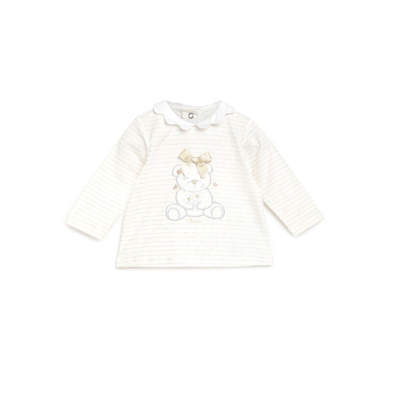 Girls Light Natural Printed Long Sleeve T-Shirt image number null